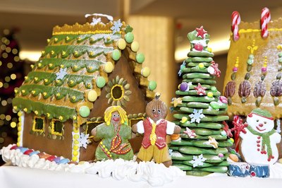 Gingerbread house