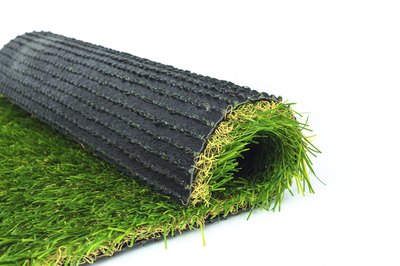 Fake grass is usually easier to maintain than the real thing.