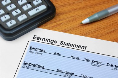 earnings statement and calculator