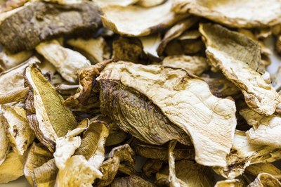 Dried mushrooms