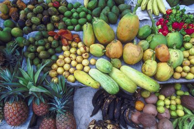 Eat plenty of fruits and vegetables.