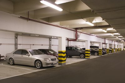 Indoor parking garage