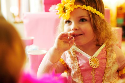 girl dressed as princess