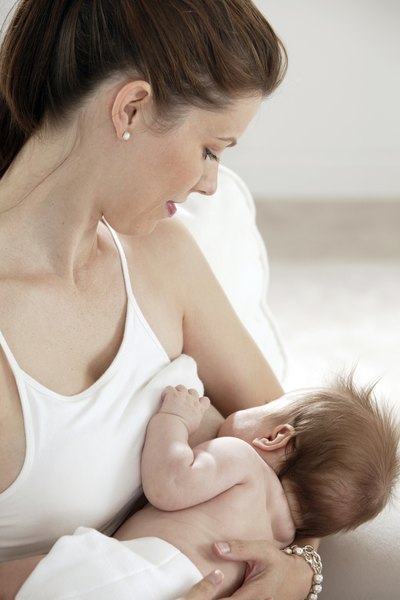 Woman breastfeeding