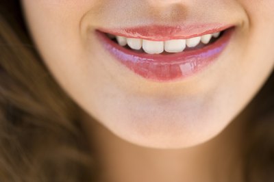 Woman smiling