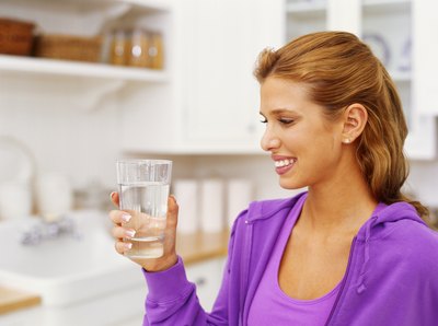 Drink water to eliminate toxins.