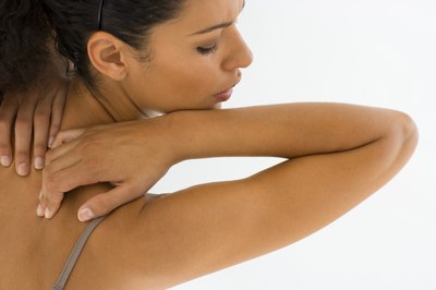 The area falling below the neck, above the bottom of the rib cage and in-between the shoulder blades is recognized as the mid-back area.