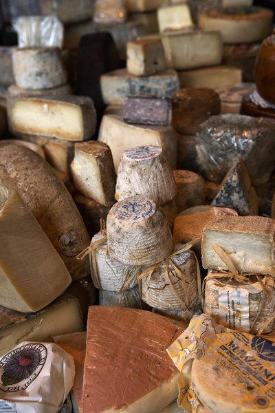 Assortment of cheese