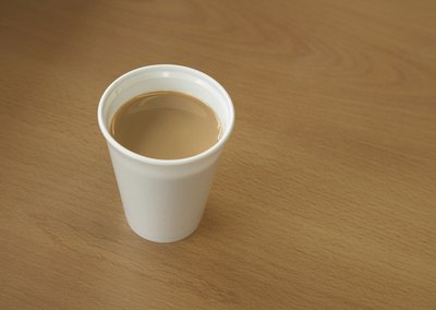 Small cup of coffee.