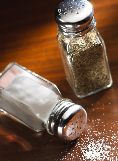 Rub the beef with salt and pepper.