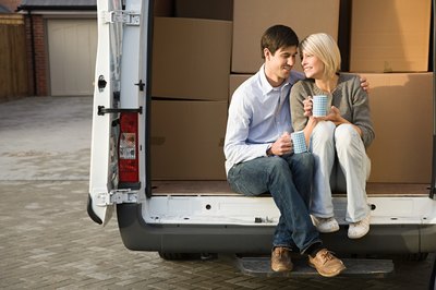 Moving trucks are best for long distance moves.