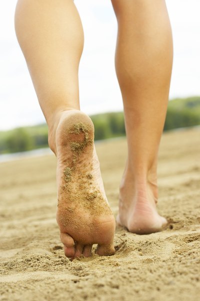 Don't walk barefoot in the desert.