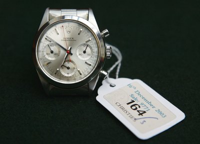 Wristwatch worn by George Lazenby in the film 'On Her Majesty's Secret Service'