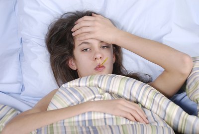 women resting in bed