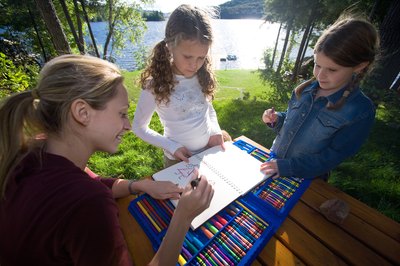 A permanent marker must adhere to most surfaces and/or be water resistant