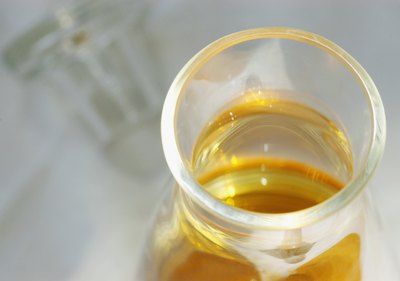 Oil in jar