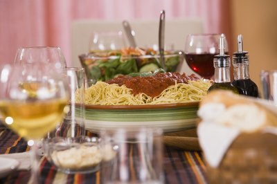 Avoid alcohol and a sugary dinner