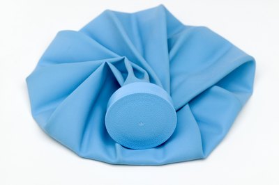 An ice pack helps heal injuries.