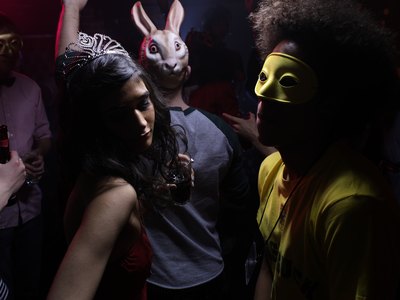 Host a night of intrigue with a masquerade party.
