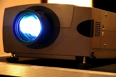 Show pictures with a projector.