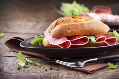 Sodium nitrate is found in many processed meats.