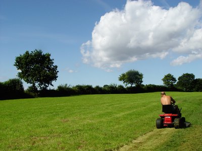 You can get a mulching kit, a trailer hitch or a snow blower for both of these models.