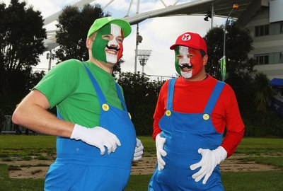 Luigi and Mario