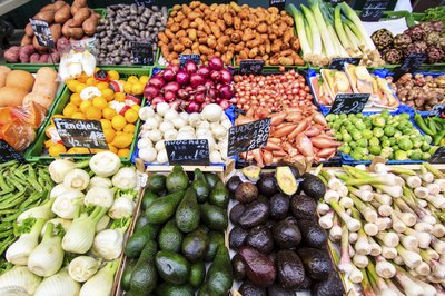 choose fresh vegetables rather than canned
