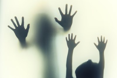 Shadow figures.