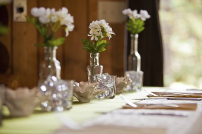 Reception dinner.