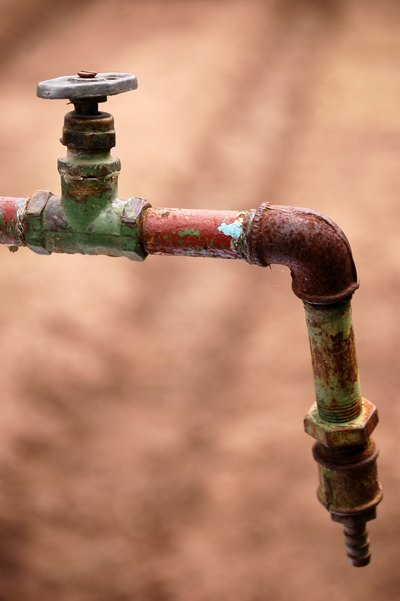 Corrosion in plumbing can cause lead to enter water.