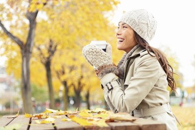 Determine your facial shape when choosing a winter hat.