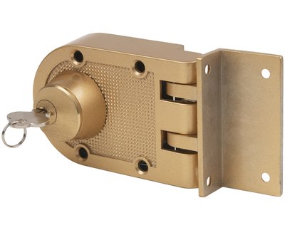 Secure deadbolt lock.