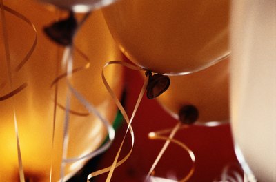 decorate with balloons