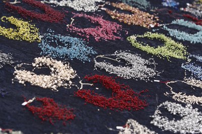 necklaces at a craft fair