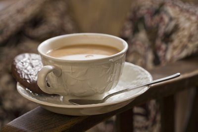 Serve coffee, tea and a punch option for beverages.
