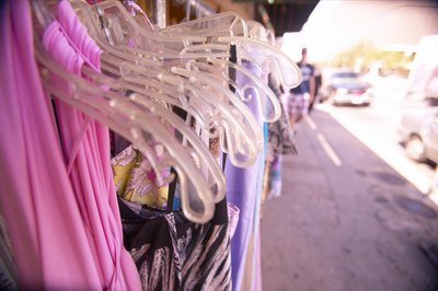 visit a thrift store for clothes from highschool years