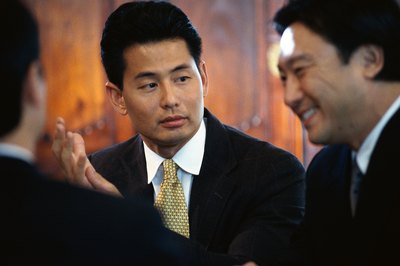 Business men in Japan are indirect.