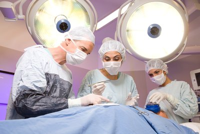 Latharoscopic surgery introduces more air into the abdomen.