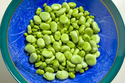 Broad beans are poisonous to some.