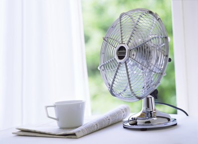 Place fans in front of windows.
