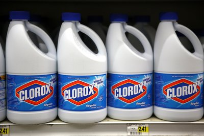 Chlorine bleach is one of the most common household chemicals.