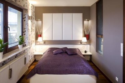Deep colors make small spaces feel grand.