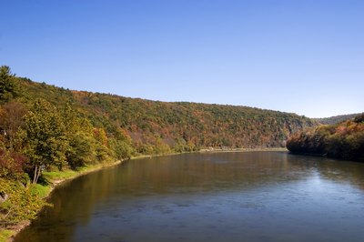 The Delaware River.