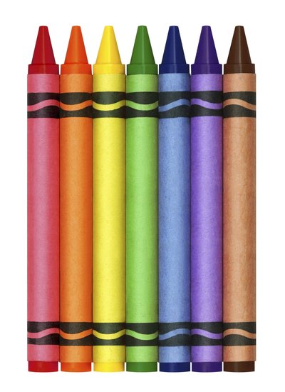 Several crayons in multiple colors makes for a terrific group costume.