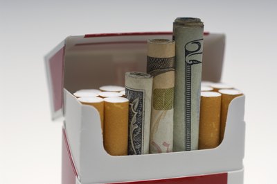 Smoking costs an average of $1,500 a year.