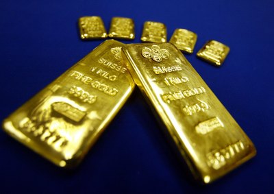 Gold bullion bars