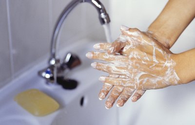 Try using unscented soaps.