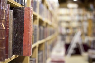 Old books in store