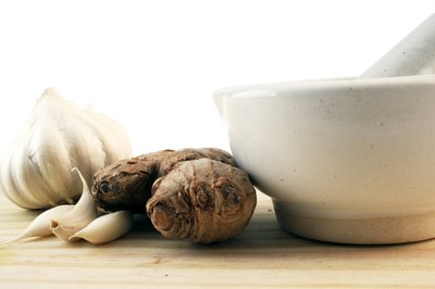 Ginger and garlic.